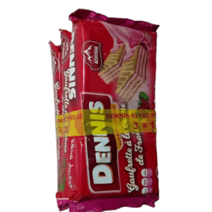 Dennis Gaufrette à La Créme De Fraise  3 Ps