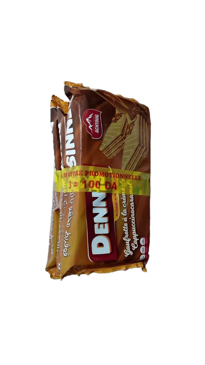 Dennis Gaufrette à La Créme De Lappuccinocaramel 3 Ps