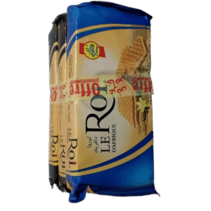 Le Roi D’Afrique Gaufrette Fourrée à La Créme Goùt Vanille 3 Ps