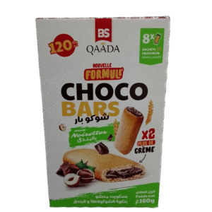 Qaada Choco Bars Aux Noisettes 160 G
