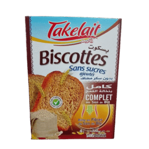 Takelait Biscottes Complet Au Son De Blé Sans Sucres Ajoutés 220G