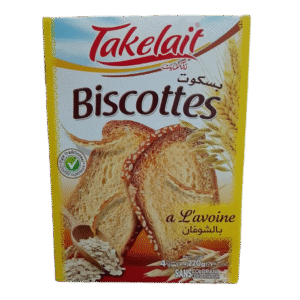 Takelait Biscottes A L’Avoine 220G