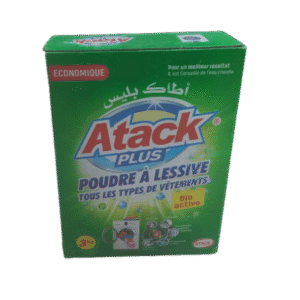 Atack Plus Poudre Lessive Tout De vetements 3kg