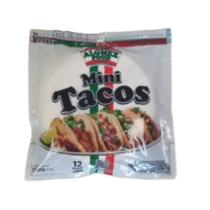 Mini Tacos algmex food 12tcs