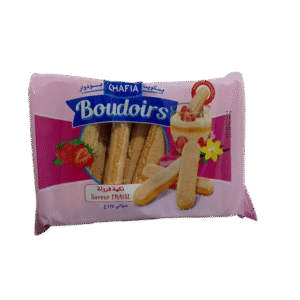 Chafia Boudoirs Biscuits Saveur Fraise 170 G