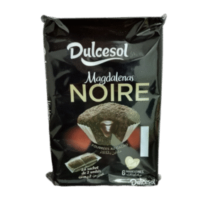 Dulcesol Madeleine Noire Fourrée Au Cacao 6 Madelines