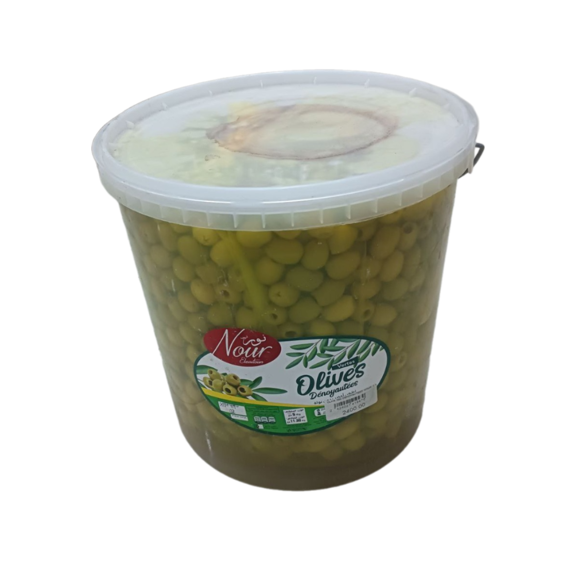 بيدون زيتون أخضر النور N°22 (متوسط) 5كغ