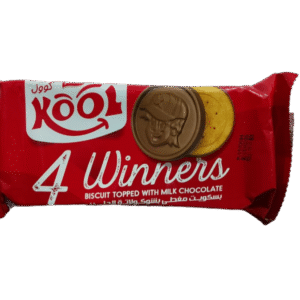 Kool 4 Winners Biscuit Topped With Milk Chocolate 62G