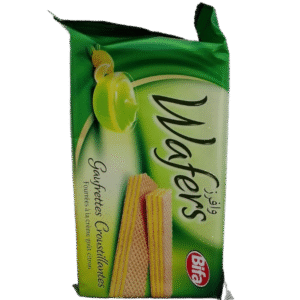 Wafers Gaufrettes Fourrées à La Créme Goùt Citron 140G