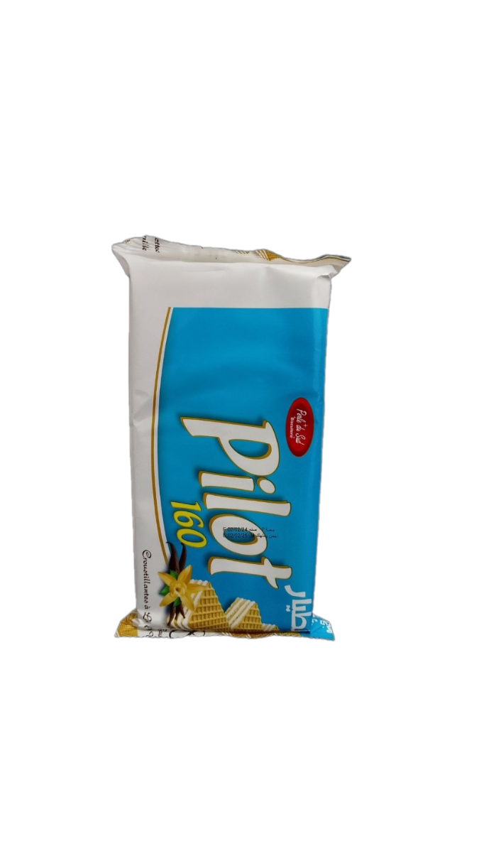 Pilot Gaufrettes à La Créme Goùt Vanille 160G