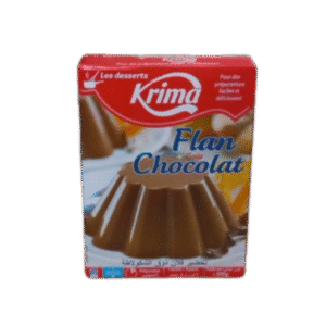 Flan gout Chocolat Krima 100g