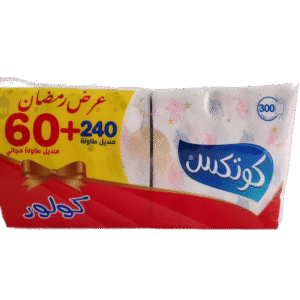 Cotex Color 240 Serviettes+60 Serviettes Gratuit