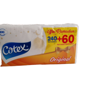 Cotex Original 240 Serviettes+60 Serviettes Gratuit