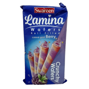 Lamina Wafers Roll Filled Créme Gout Berry 120G