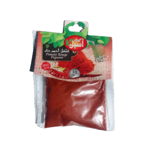 أسيل – فلفل أحمر حار 30 غ