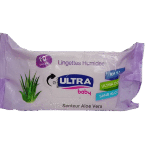Ultra Baby Lingettes Humide 60 Unités