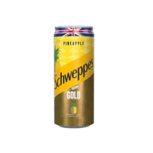 Eau Gazeuse Schweppes Canette Gold Ananas 1L