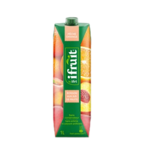 Jus Ifruit Orange pêche 1L