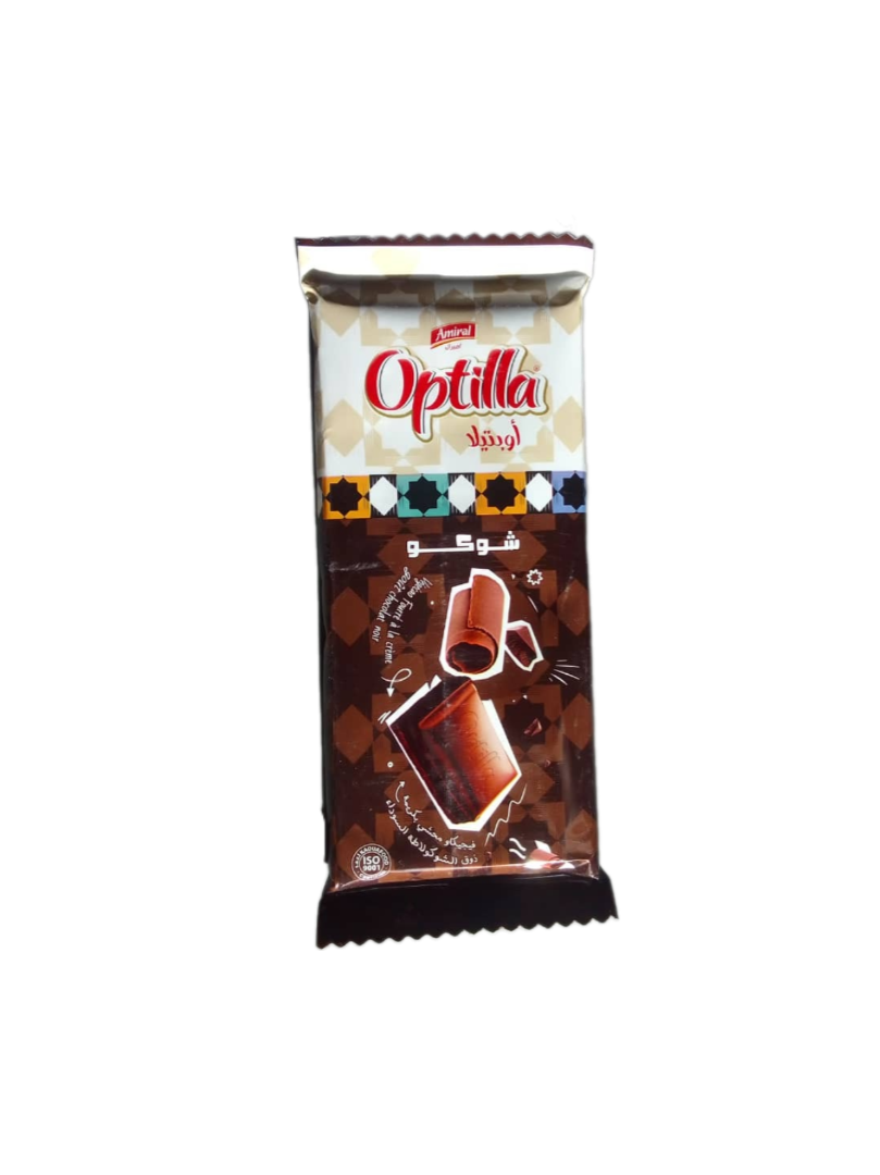 Optilla Végécao Forré A La Crème Goût Chocolat Noir 90 G