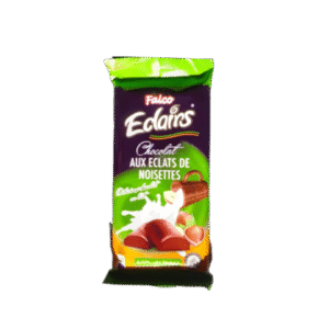 Eclairs chocolat aux éclats de noisettes 100g