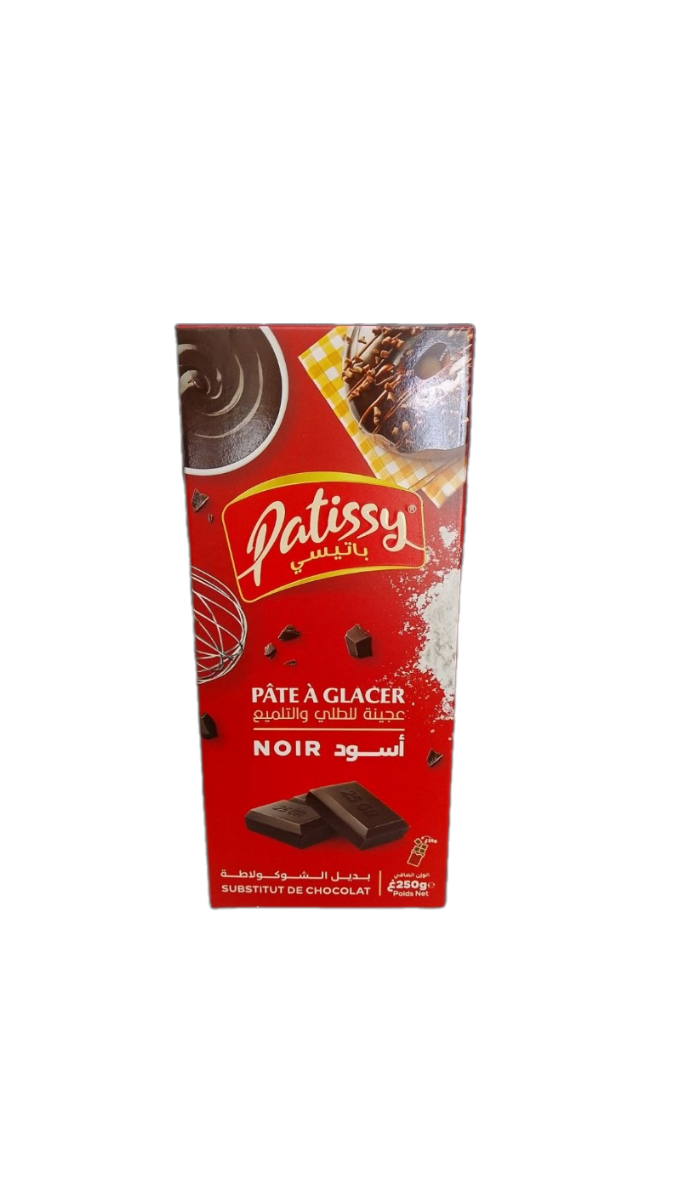 Patissy Pàte à Glacer Noir 250 G
