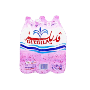 Guedila Fardeau de 6 bouteilles d’eau minérale 1.5L