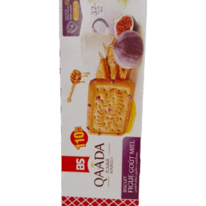 Qaada Biscuit Figue Goùt Miel 170 G