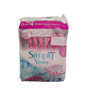Gillette Simply Venus 3 Lames 8+4 Gratuit
