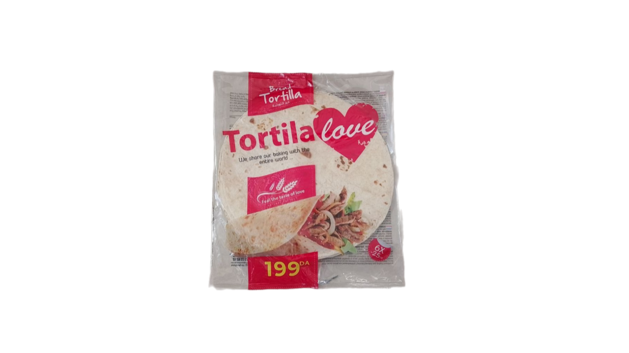 Bread Tortilla Love 6 Paices