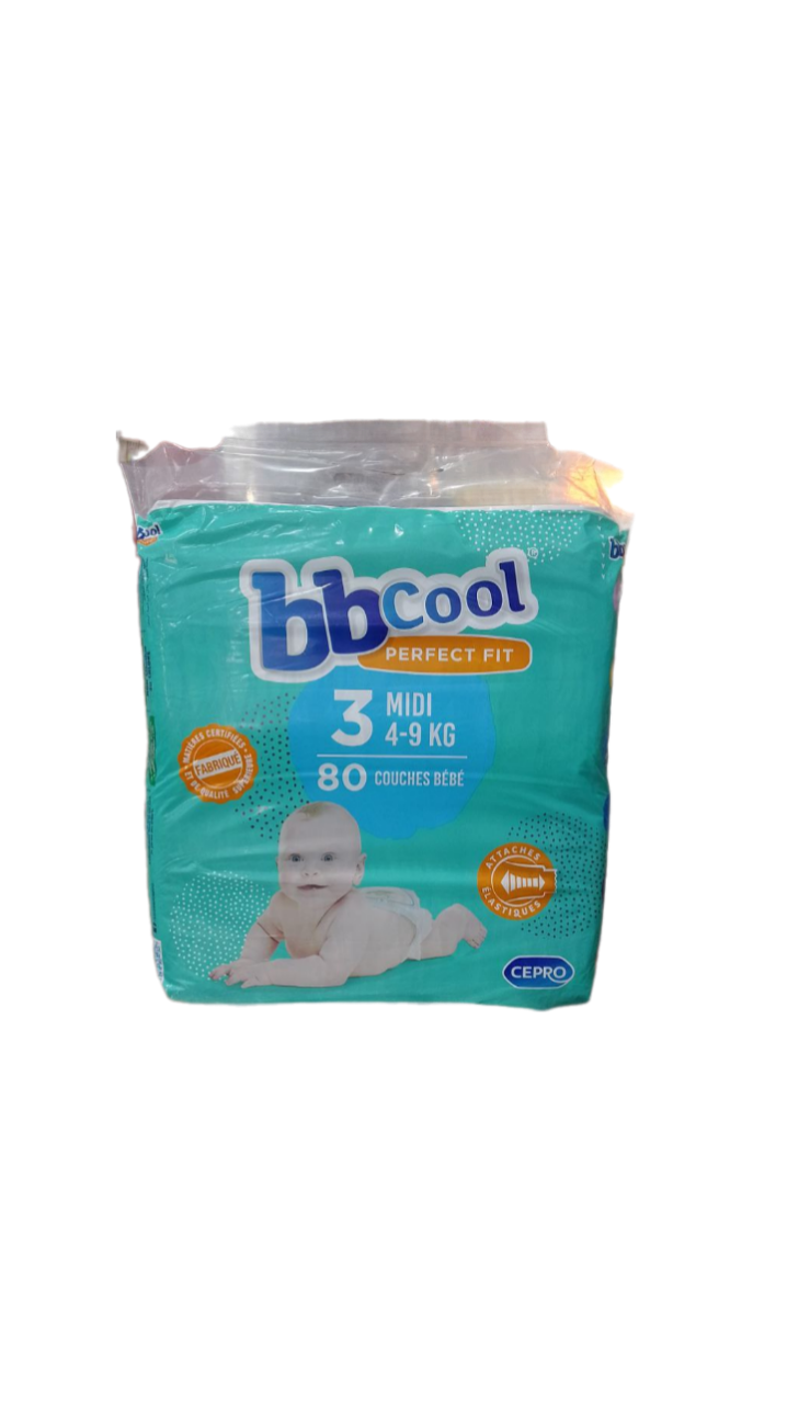 BB Cool N3 4-9 kg (80 pièces)