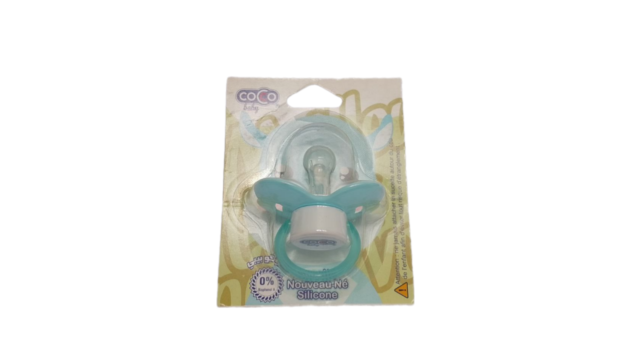 CoCo Baby Sucette Nouveau-Né Silicone