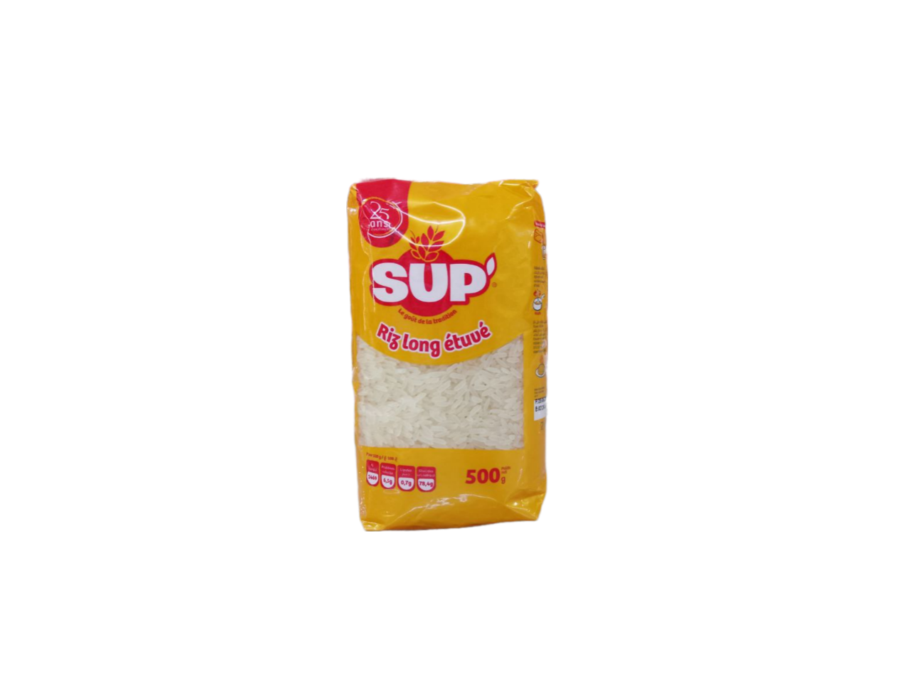 500g أرز طويل مفور _ Sup Riz Long Etuvé