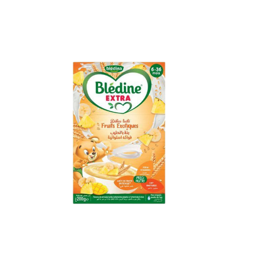 Blédine Extra Fruits exotiques 200 G +6-36 Mois