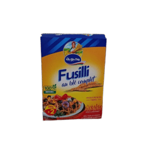 Mahbouba Fusilli Au Blé Complet 400 G