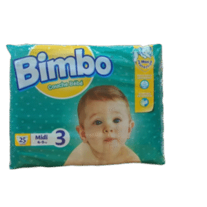 Bimbo N3 4-9 KG (25 Couches)