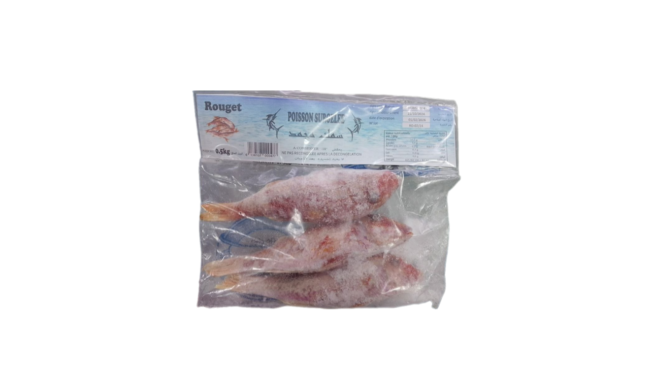 Royal Fish Rouget Poisson Surgelee 1 KG