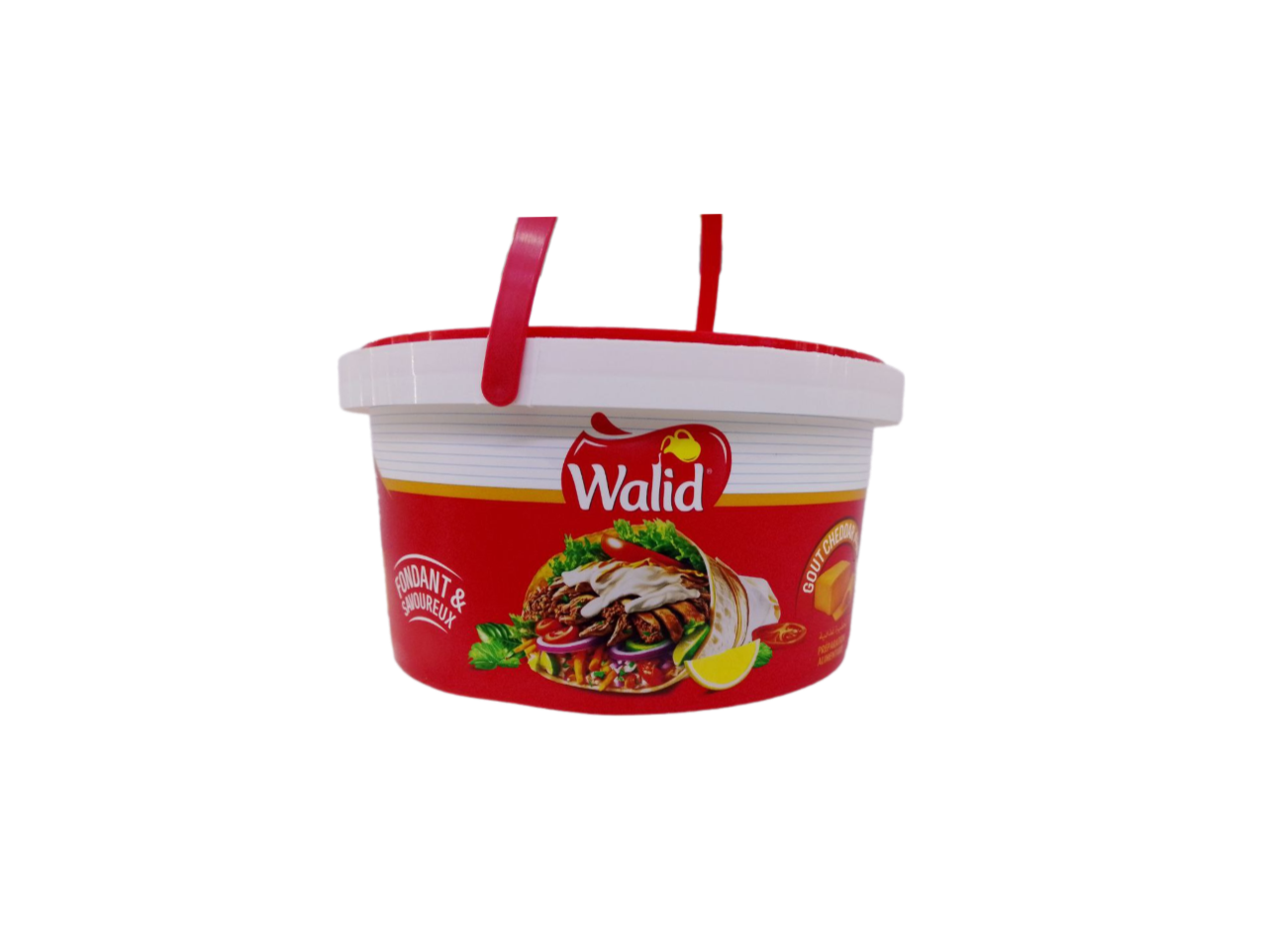 Walid Fondant & Savoureux Gout Cheddar 1.8 KG