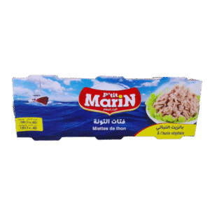 P’tit Marin Miettes De Thon à L’huile Végétale 65Gx3