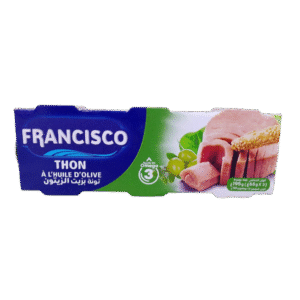 Francisco Thon à L’huile D’Olive 65Gx3