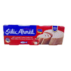 Sidi Ahmed Thon Entier à La Sauce Tomate Et Ail 65Gx3