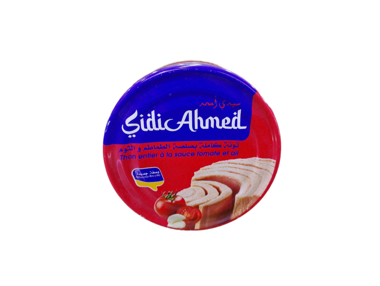 Sidi Ahmed Thon Entier à La Sauce Tomate Et Ail 160 G