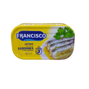 Francisco Sardine à L’Huile Végétale 115 G