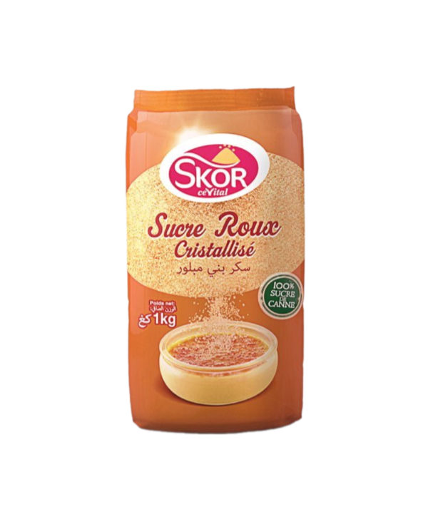 Sucre Roux Cristallisé 1 kg