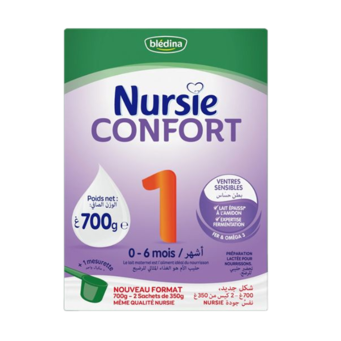 Nursie Confort 1er âge 700 G