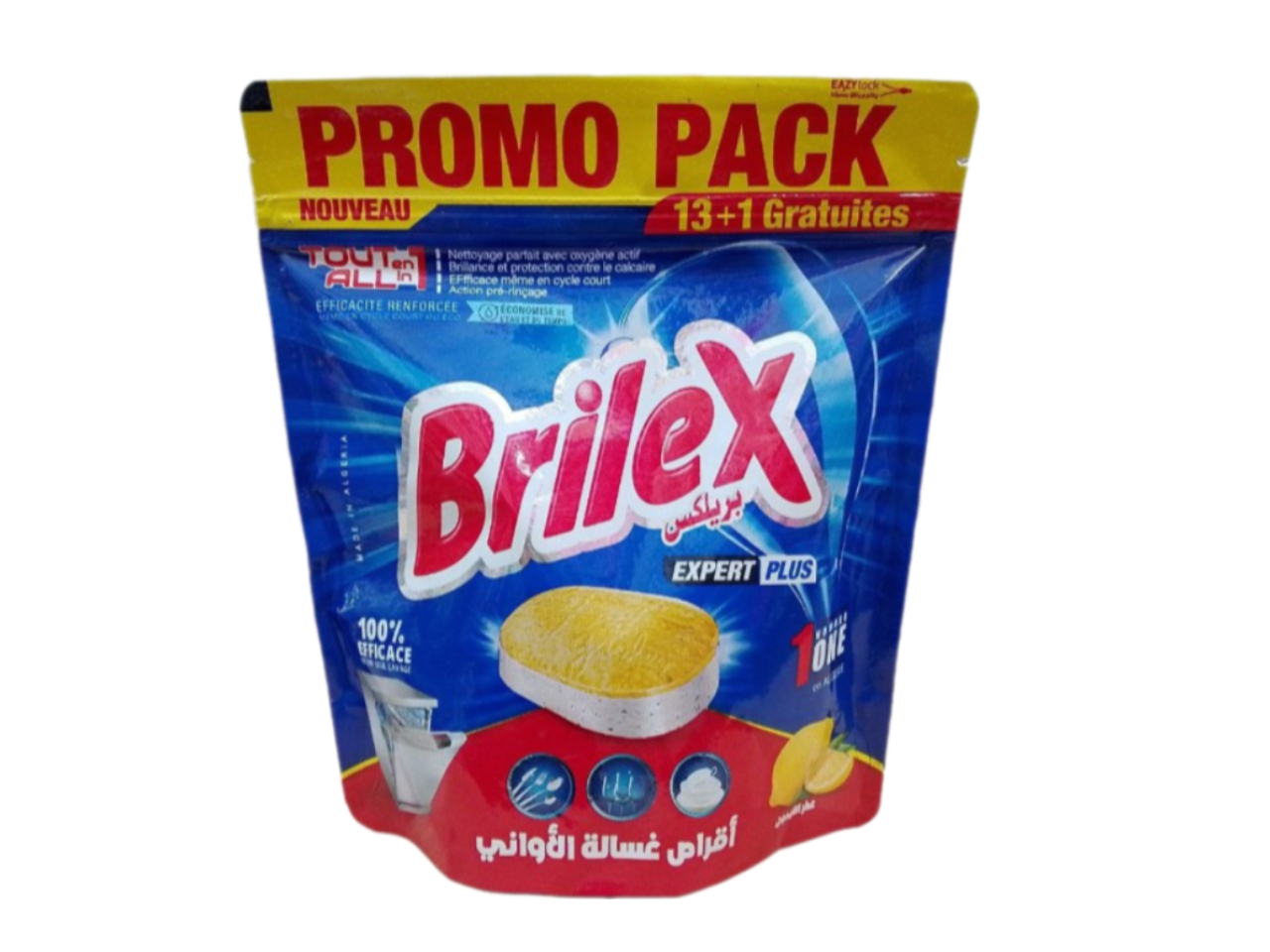 Brilex Pastilles Pour Lave-Vaisselle Parfum Citron