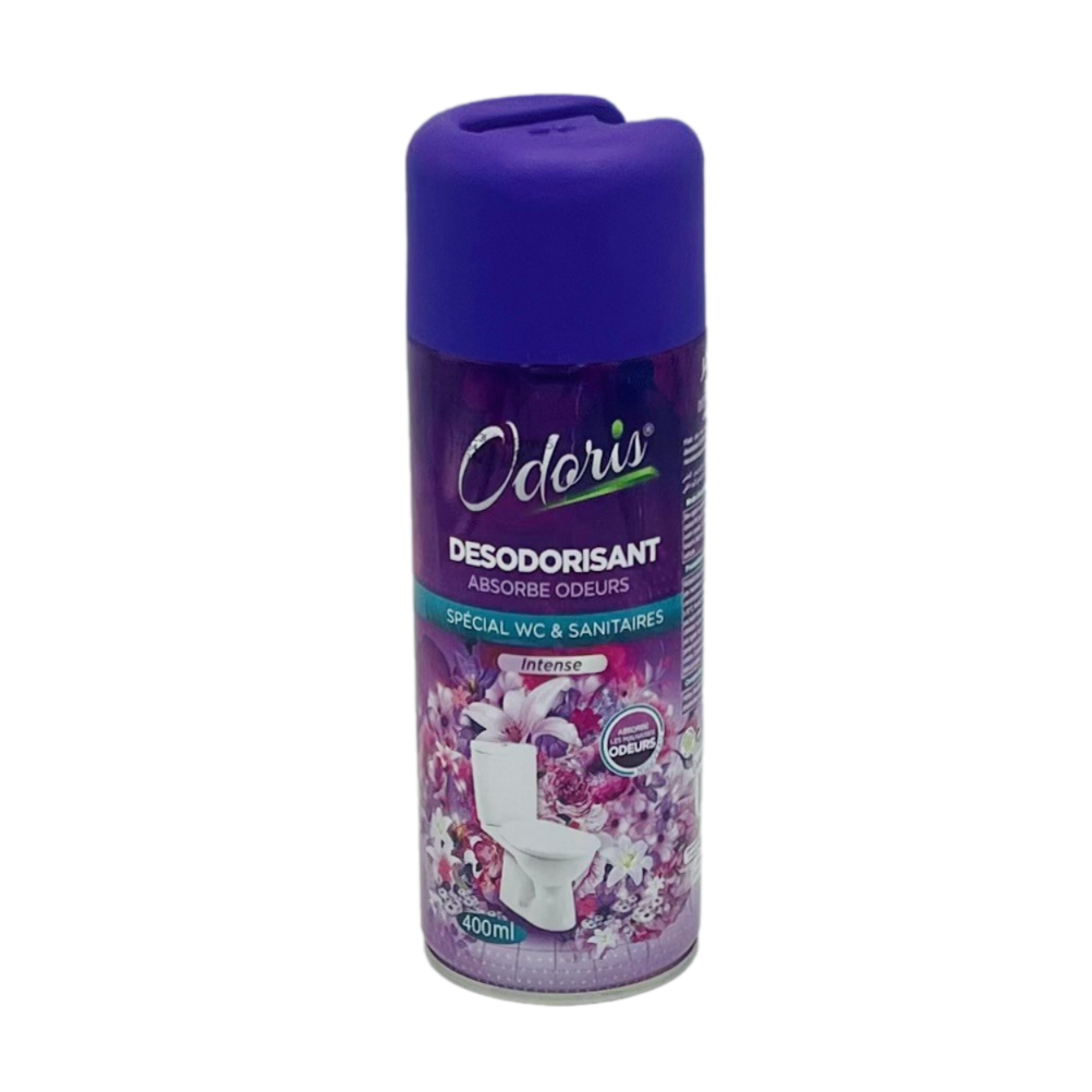 Odoris Désodorisant Absorbe Odeurs WC & Sanitaires Intense 400 ML