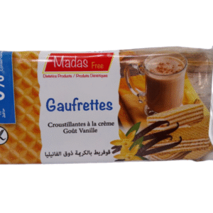 Madas Free Gaufrettes Goùt Vanille 150 G