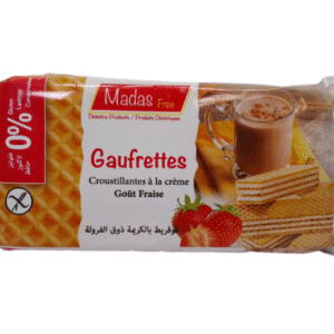 Madas Free Gaufrettes Goùt Fraise 150 G