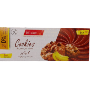 Madas Free Cookies Goùt Banane 120 G
