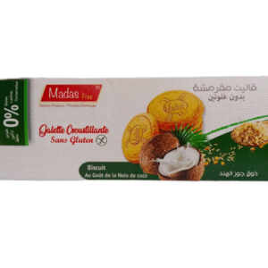 Madas Free Galette Croustillante Goùt De La Noix De Coco 100 G